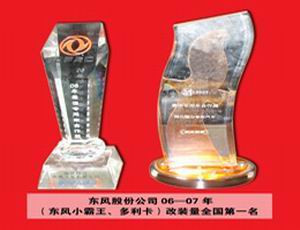 程力被評為東風公司專用車合作伙伴